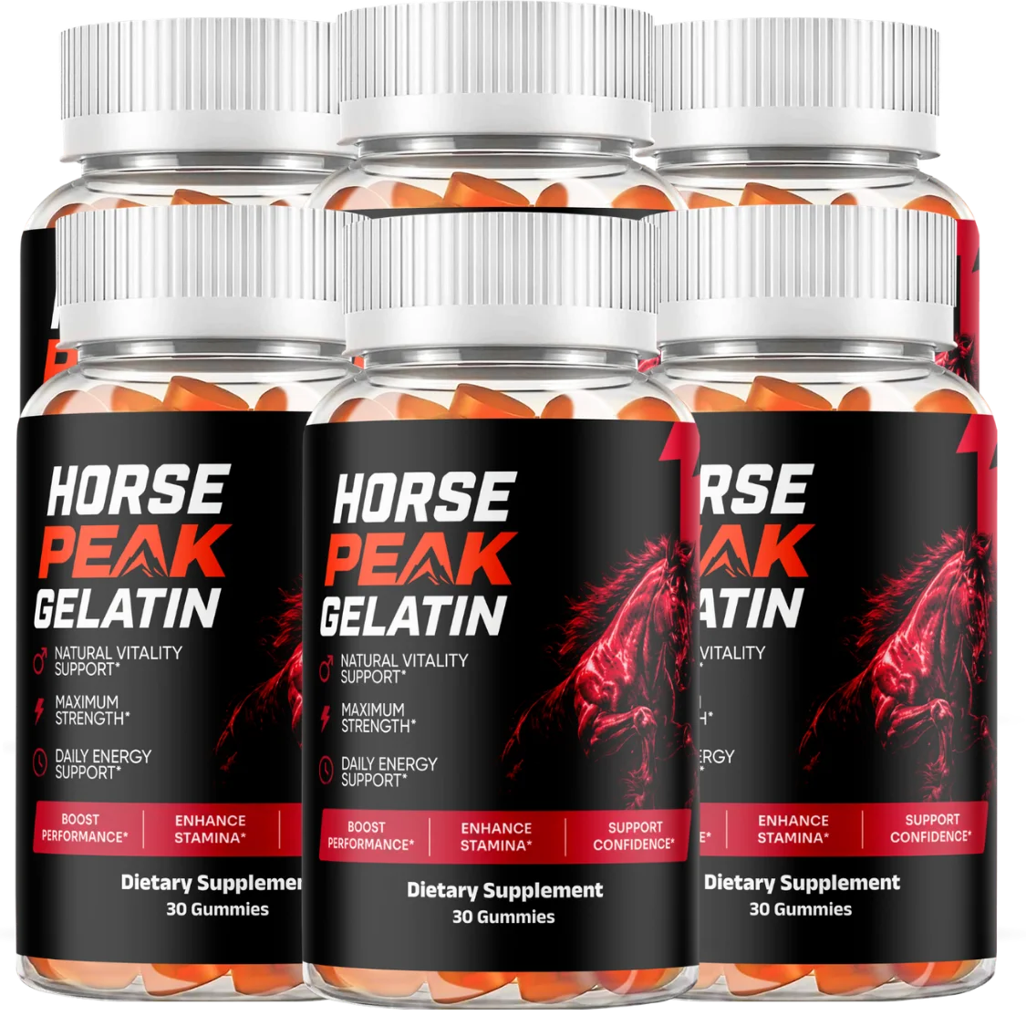 Horse Peak Gelatin 6 Bottles